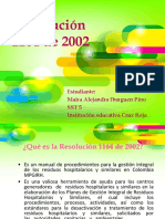 Exposicion Res.1164 2002