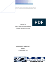 Informe de Laboratorio Movimiento Rectilineo Uniformemente Acelerado