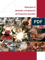 Niño Martínez - Guía para El Seguimiento y Evaluación de Proyectos Sociales PDF