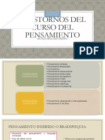 Trastornos Del Curso Del Pensamiento