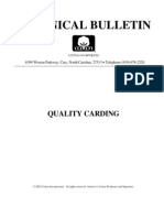 TRI 1008 Quality Carding