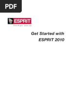 ESPRIT Get Started