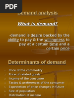 Demand Analysis