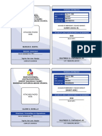 BADAC TEMPLATE - Identification Card Template