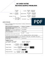 ConcentrationSampleProblems PDF