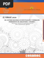 Documento Viraje 2020 Del Sistema Nacional de Investigación y Formación Cenamec