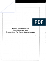 Sand Testing Procedure