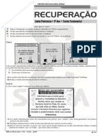 Orações Subordinadas e Coordenadas