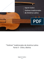 "Violines" Tradicionales de América Latina. Parte II: Chile y Bolivia