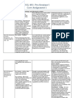 Core Assignment 1