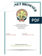 A Minor Project Submitted For The Partial Fulfillment of The Degree of Bachelor of Engineering in Computer Science (Session 2010-2011)