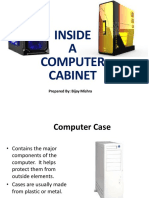 Inside A Computer Cabinet