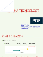 Plasma Technology in Textiles