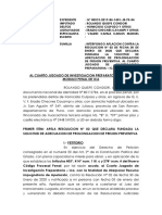 Apelacion de Adecuacion de Prision Preventiva