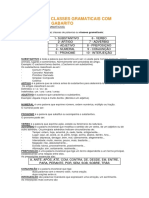 REVISÃO DAS CLASSES GRAMATICAIS COM ATIVIDADES E GABARITO 9 Ano