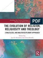 The Evolution of Religion, Religiosity and Theology