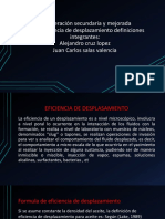 4.1 Eficiencia de Desplasamiento