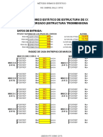 Analisis Sismico Estatico - Con Calculo de R - 8CM1