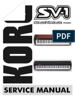 Korg - SV-1 Service Manual