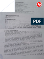 Requerimiento de Prision Preventiva Caso Incendio de Villa El Salvador PDF