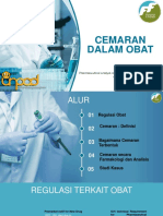 Cemaran Dalam Obat