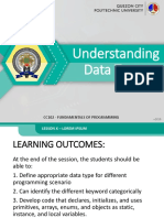 CC102 Lesson 3 Bsit - PPT Variables Data Types