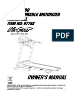 Lifegear Owners Manual