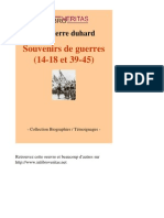 JEAN PIERRE DUHARD Souvenirs de Guerres 14 18 Et 39 45 (InLibroVeritas - Net)