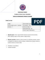 Plano Analítico e Temático de Direito Comercial-2020