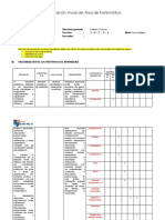 Programación Anual - Matemática - 1ro Secundaria