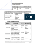 Sesión de Aprendizaje - Organización Empresarial