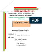 Deber de Geohidrologia