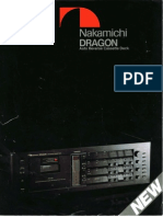 Nakamichi DRAGON Cassette Deck