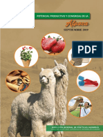 Potencial Productivo Comercial de La Alpaca