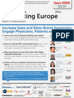 Pharma Emarketing Europe 2011