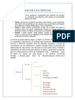 Clasificacion de Las Ciencias