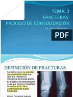 Tema 3. Proceso de Consolidación de Las Fracturas