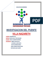 Investigacion Del Puente