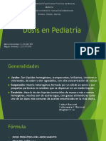 Dosis en Pediatria