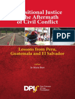 Transitional Justice in The Aftermath of Civil Conflict