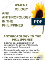 Development of Sociology and Anthropology in The Philippines