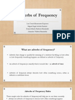 Adverbs of Frequency