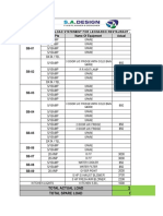 Kitchen Elec-Load Statyement For Surat