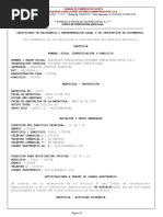 Certificado de Existencia y Representacion Legal BYTE SAS