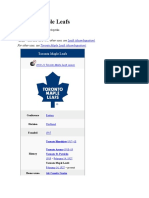 Toronto Maple Leafs - History