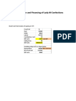 The Valuation and Financing of Lady M Case Study