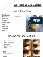 Choux Pastry