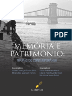 Cap. Ebook Memória e Patrimônio - Tramas Do Contemporâneo PDF