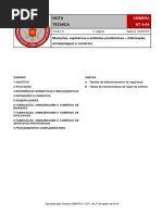 NT 4-04 - Munições, Explosivos e Artefatos Pirotécnicos - Fabricação, Armazenagem e Comércio PDF