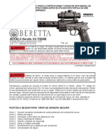 Manual Beretta M 92 FS Xxtreme SP PDF